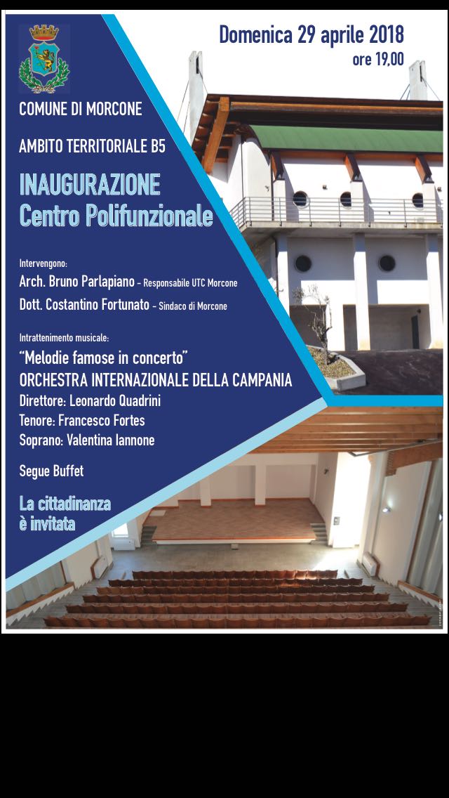 Inaugurazione Centro Polifunzionale