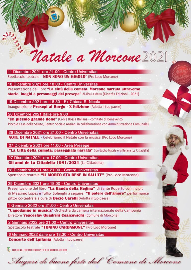 Natale a Morcone2021