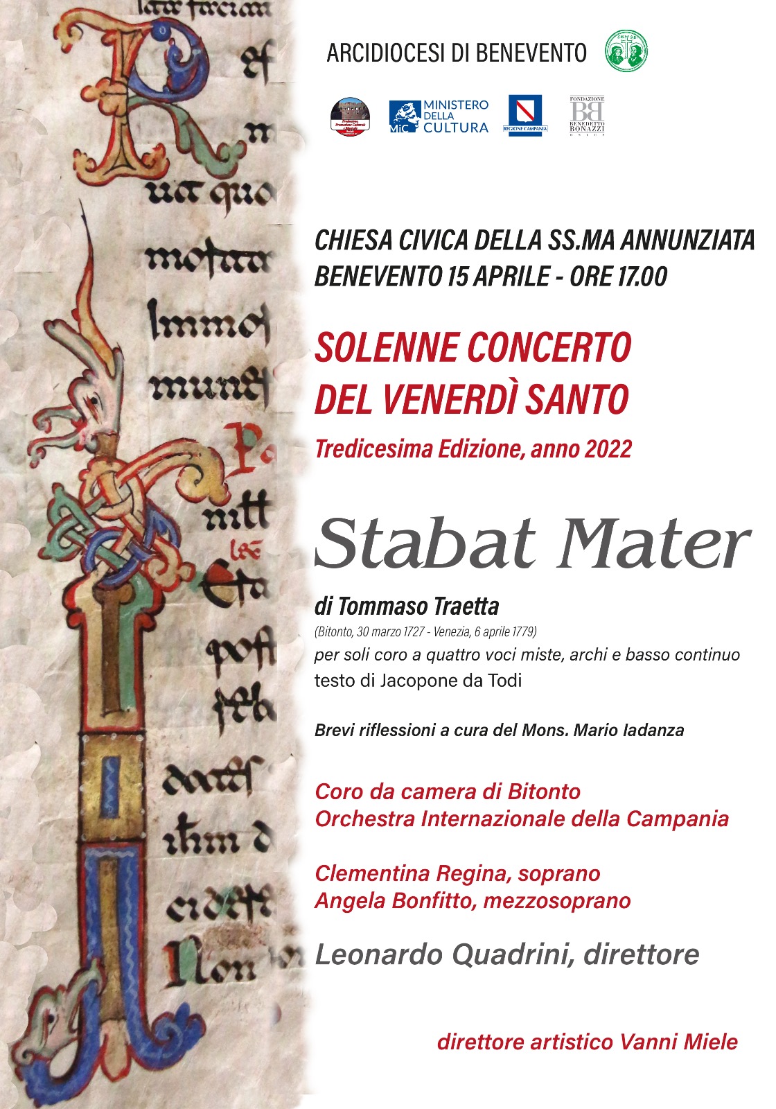 Solenne concerto del venerdi santo