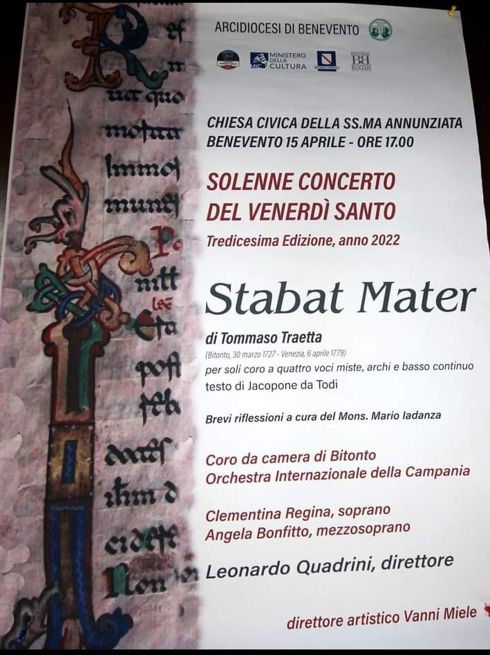 Solenne concerto del venerdi santo