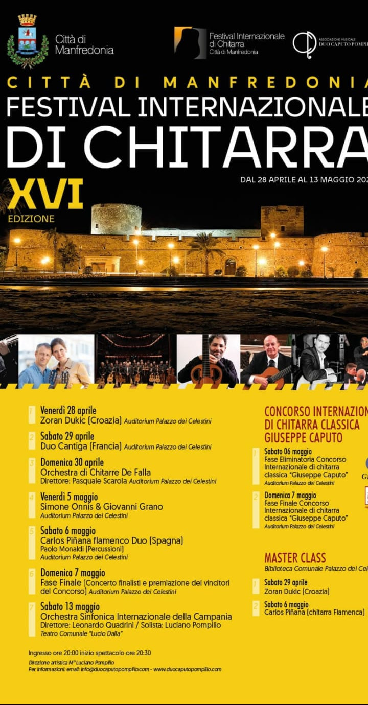 Manfredonia XVI Festival Internazionale di Chitarra
