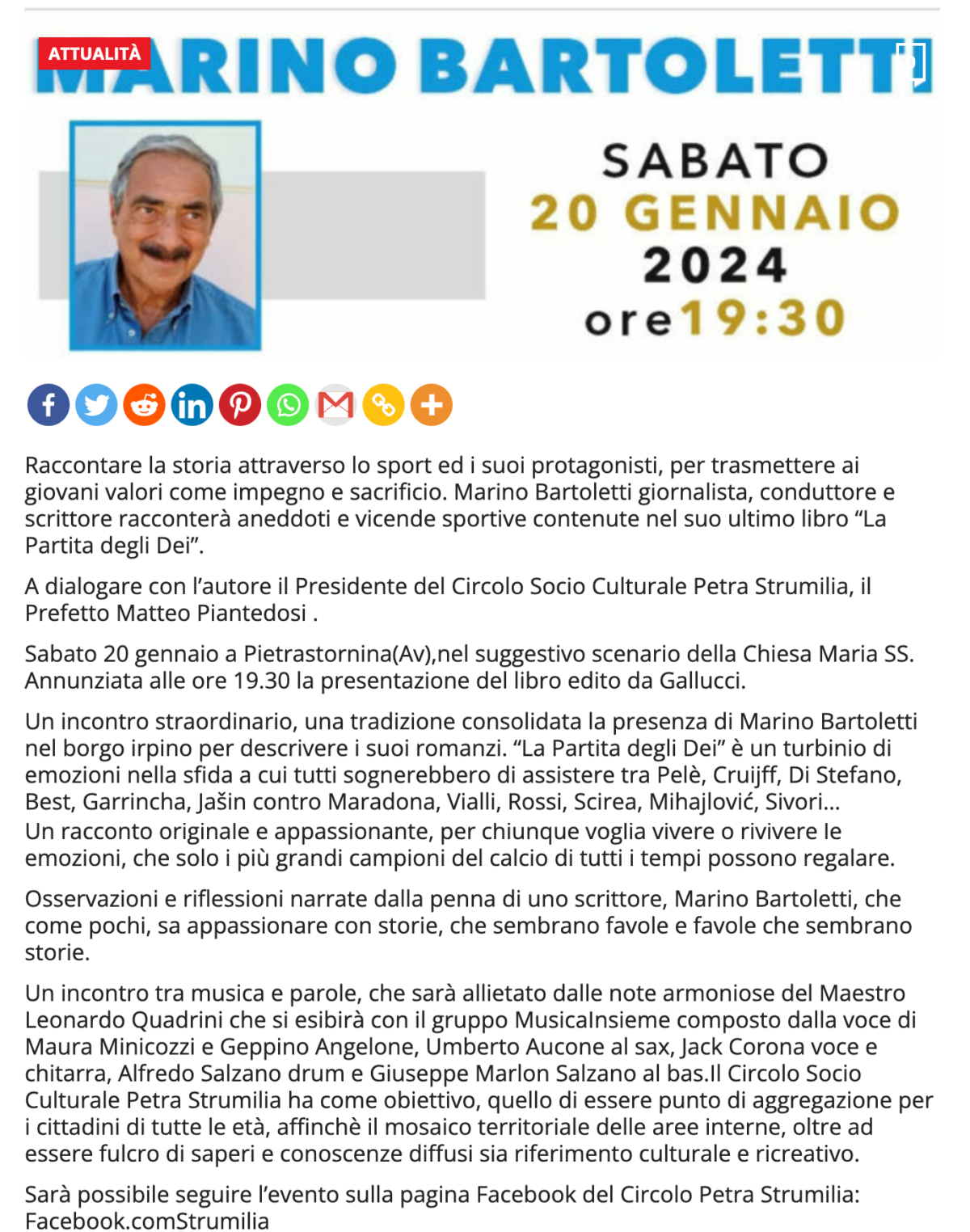 Marino Bartoletti - La Partita degli Dei