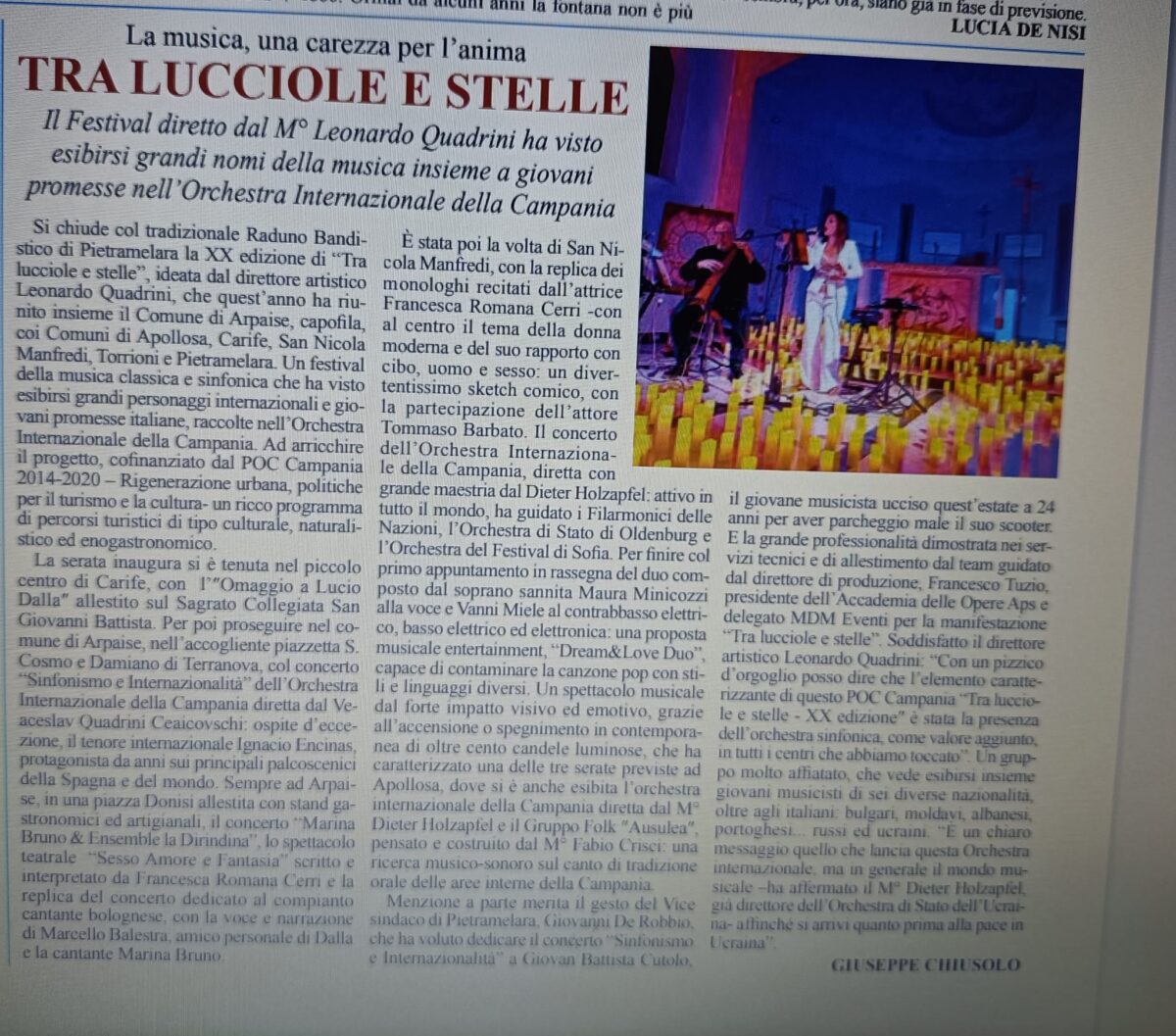 tra lucciole e stelle